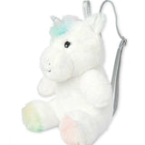 Plush Faux Fur Unicorn Backpack Bag