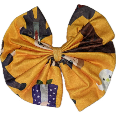 Wizard Fabric Hair Bow