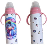 Bear Friend New 8oz Stainless Steel Bottle With Handle