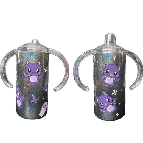 Kawaii Bats 12oz Stainless Steel Sippy Cup