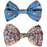 70's 80's 90's Cartoons Synthetic Leather Hair Bow