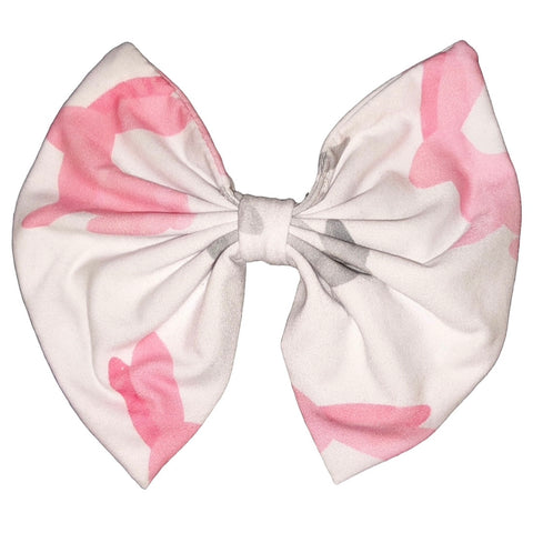 Hip Hop Bunnies Fabric Hair Bow *