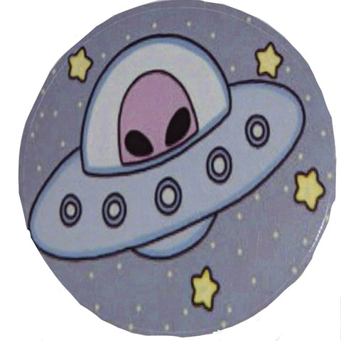 Vinyl Sticker Pastel Aliens