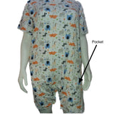 Squishyabdl Dinosaur Cotton Romper Large only