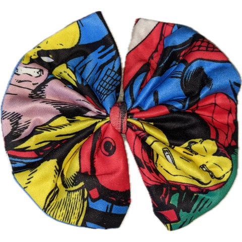 Heros Fabric Hair Bow