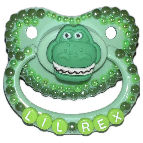 Toy Dinosaur Deluxe Custom Pacifier