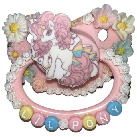 Lil Pony Deluxe Custom Pacifier