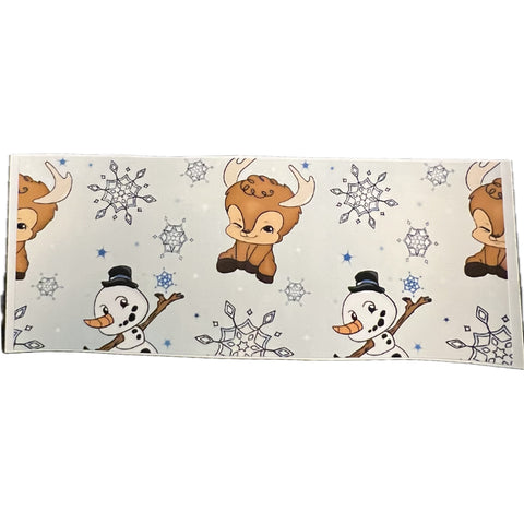 Winter Wonderland Vinyl Landing Strips Adult Diaper Sticker