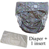 Disco Aliens Pocket Diaper