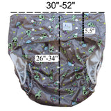 Disco Aliens Pocket Diaper