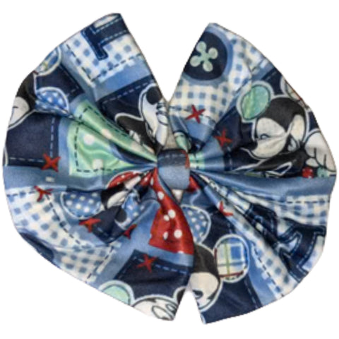 Mouse Fabric Hair Bow