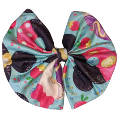 Mouse Fabric Hair Bow