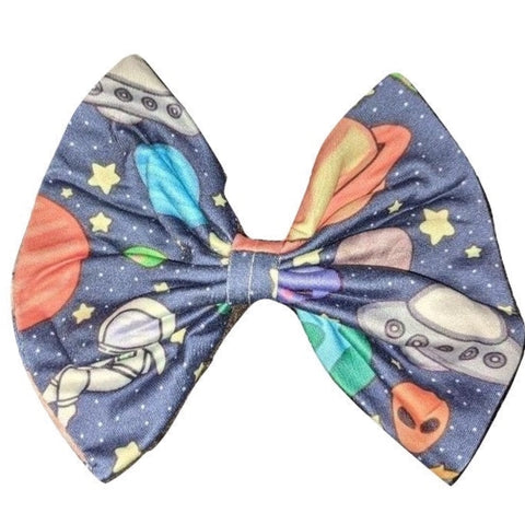 Lost in Space Fabric Hair Bow