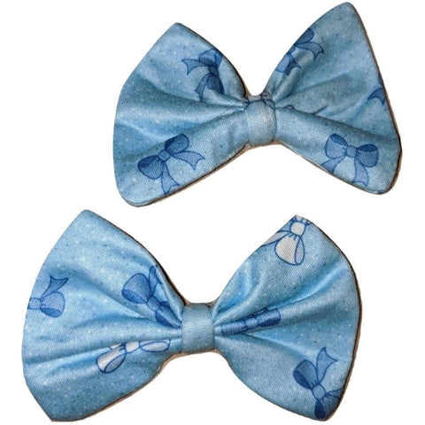 Lil Pretty Bows Fabric Hair Bow 2pc Set