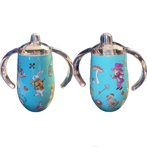 Alice & Miko's Adventurers in Wonderland 14oz Stainless Steel Sippy Cup