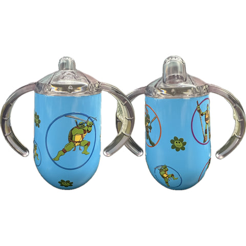 Turtle Hero 10oz Stainless Steel Sippy Cup