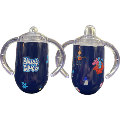 Blue Dog 10oz Stainless Steel Sippy Cup