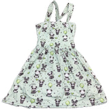 Lil Cute Panda Suspender Skirt Dress