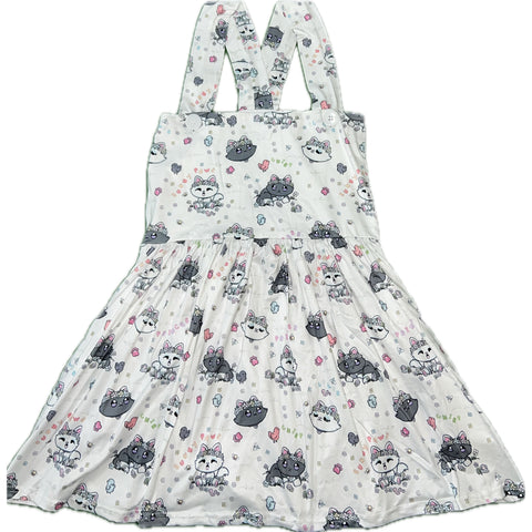 Princess Kitty Springtime Suspender Skirt Dress