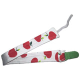 Apple Harvest Fabric Pacifier Clips