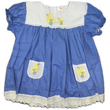 Toy Ducky BabyDoll Dress Embroidered