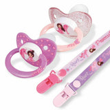 Rearz 2 Pacifiers & Clip Set Multi Styles Available