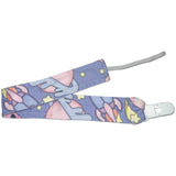 Pastel Aliens Fabric Pacifier Clips