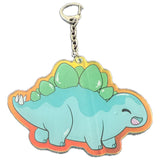 Veggisaurus Dinosaur Key Chain