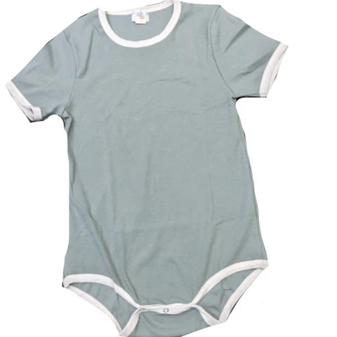 Second Chance XS LKB Green Ribbed Bodysuit