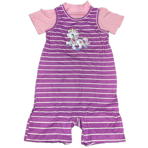 1pc Prancing Ponies Romper