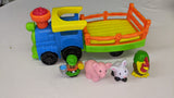 Fisher-Price Little People Toddler Toy Train Choo-Choo Zoo with Music Sounds SECOND CHANCE TOYS