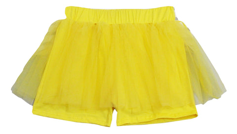 Yellow Tutu Shorts Skorts