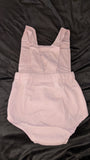 Pink Corduroy Romper XXS XS ONLY